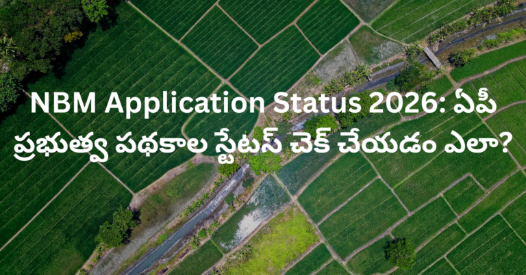 NBM Application Status 2026: ఏపీ ప్రభుత్వ పథకాల స్టేటస్ చెక్ చేయడం ఎలా?