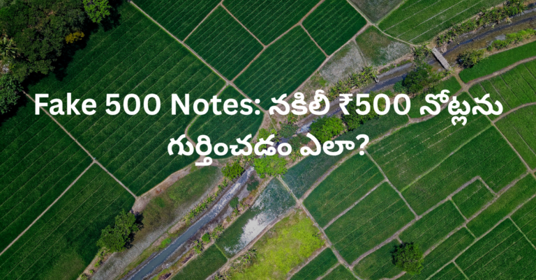 Fake 500 Notes: నకిలీ ₹500 నోట్లను గుర్తించడం ఎలా?