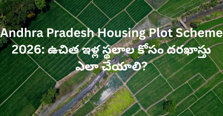 Andhra Pradesh Housing Plot Scheme 2026: ఉచిత ఇళ్ల స్థలాల కోసం దరఖాస్తు ఎలా చేయాలి?